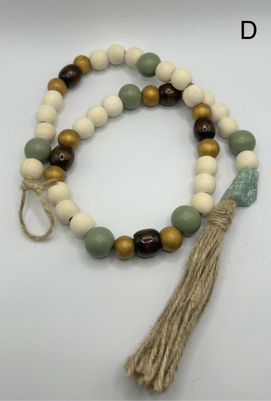 GREEN ADVENTURINE GARLAND (CONT'D)